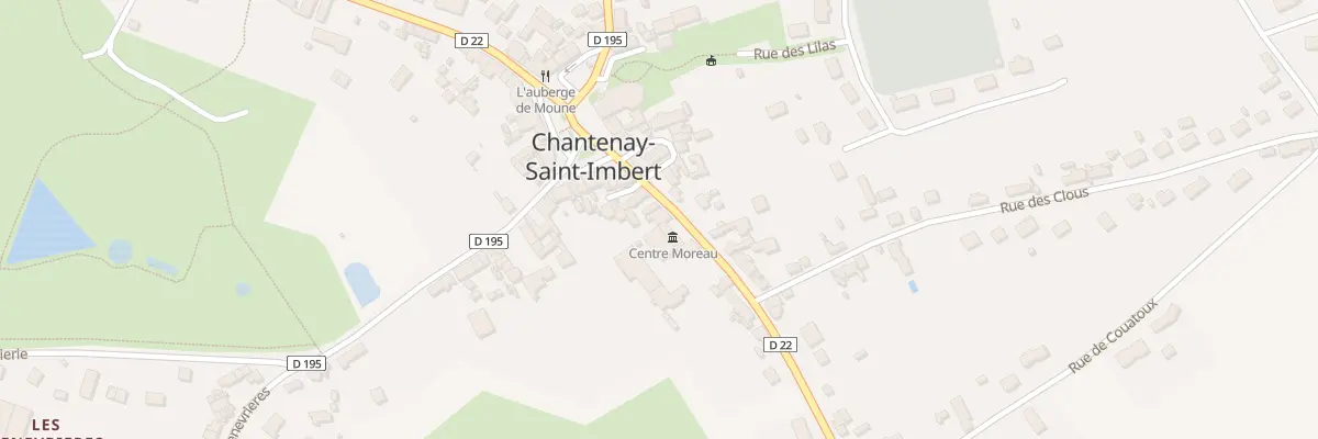 Plan du 7 Rue de la Poste à Chantenay-Saint-Imbert