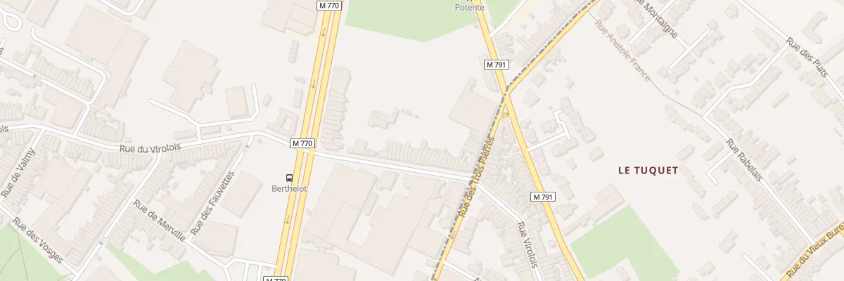 Plan du 267 Rue du Virolois à Tourcoing