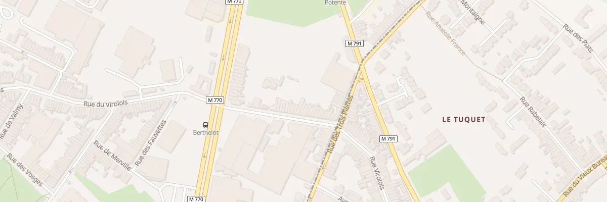 Plan du 269 Rue du Virolois à Tourcoing