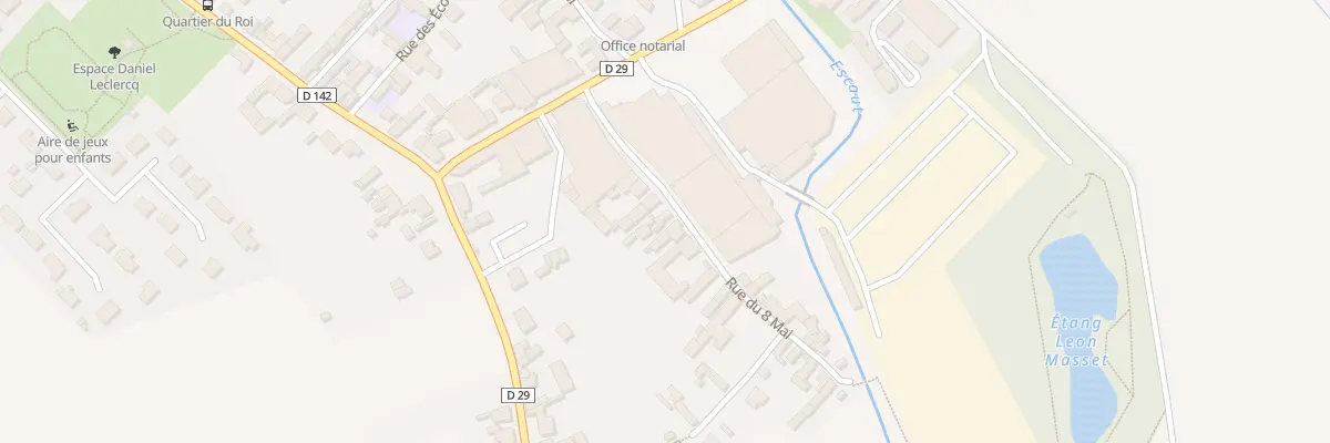 Plan du 10 Rue du 8 Mai à Noyelles-sur-Escaut