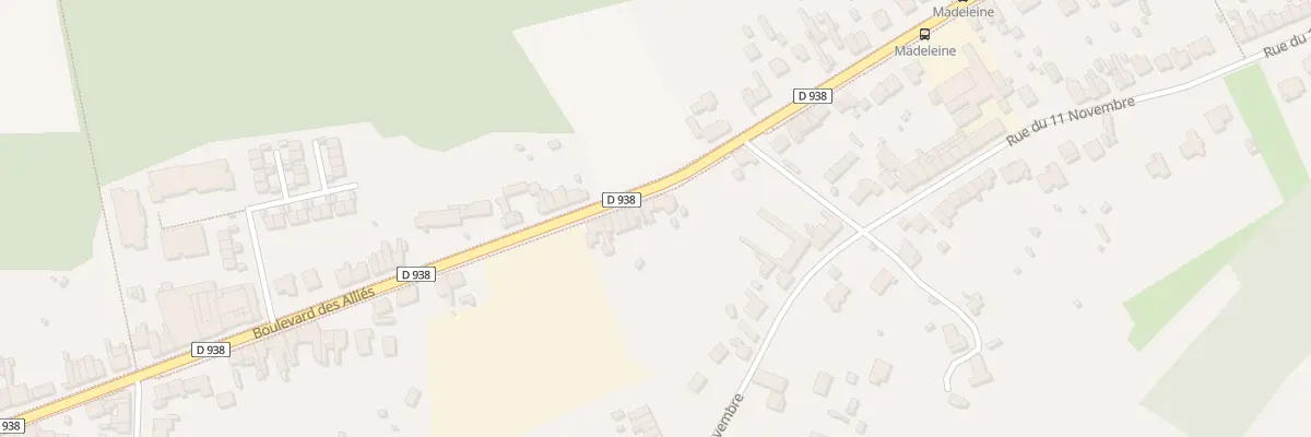 Plan du 226 Bd des Allies à Flines-lez-Raches