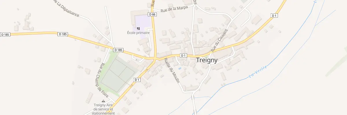 Plan du 10 Rue du Professeur Camille Lian à Treigny-Perreuse-Sainte-Colombe