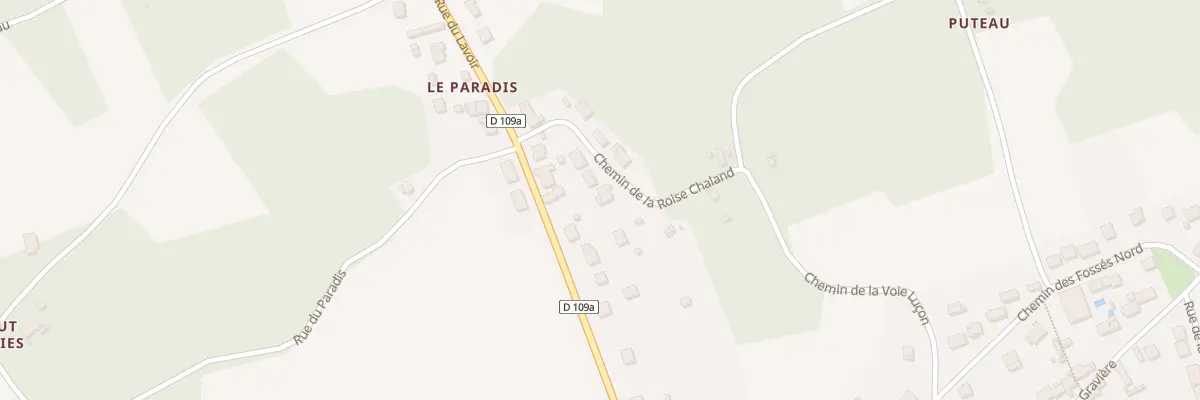Plan du 8 Che de la Roise Chaland à Bazoches-lès-Bray