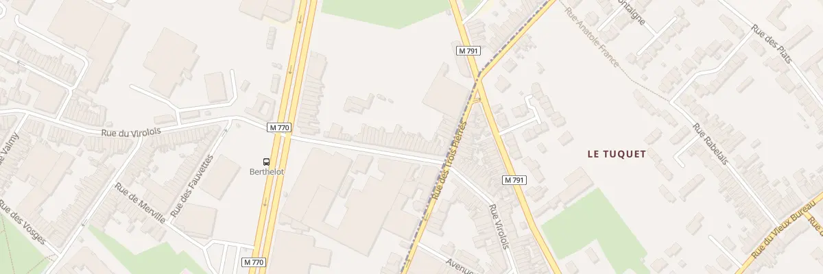Plan du 275 Rue du Virolois à Tourcoing