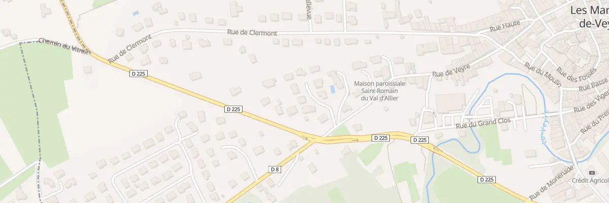 Plan du 6 Imp de l’Enclos aux Martres-de-Veyre