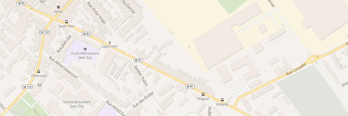 Plan du 476 Rue du Sapin Vert à Wattrelos