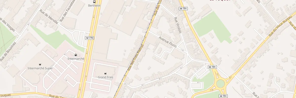 Plan du 41 Rue des Trois Pierres à Wattrelos