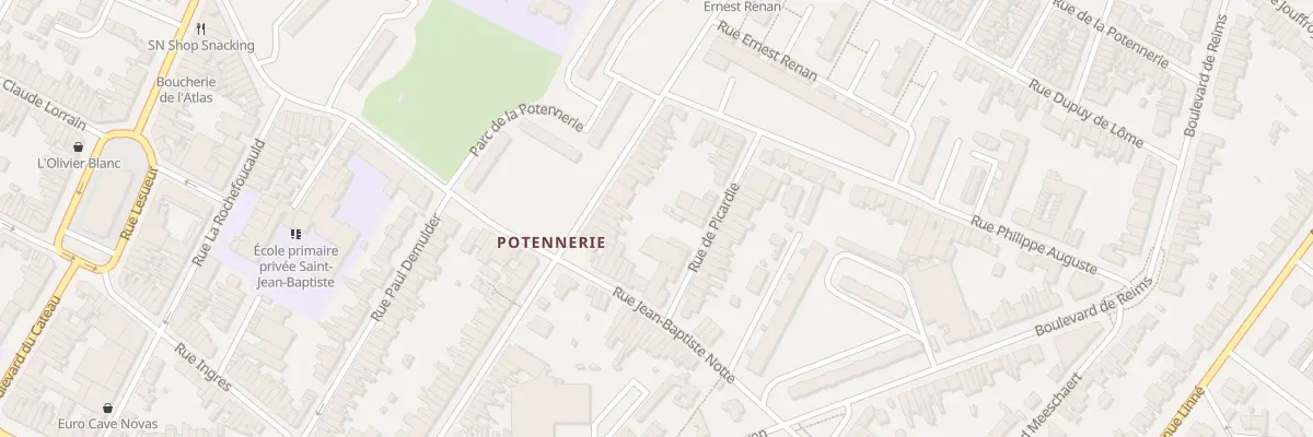 Plan du 241 Rue Montgolfier à Roubaix
