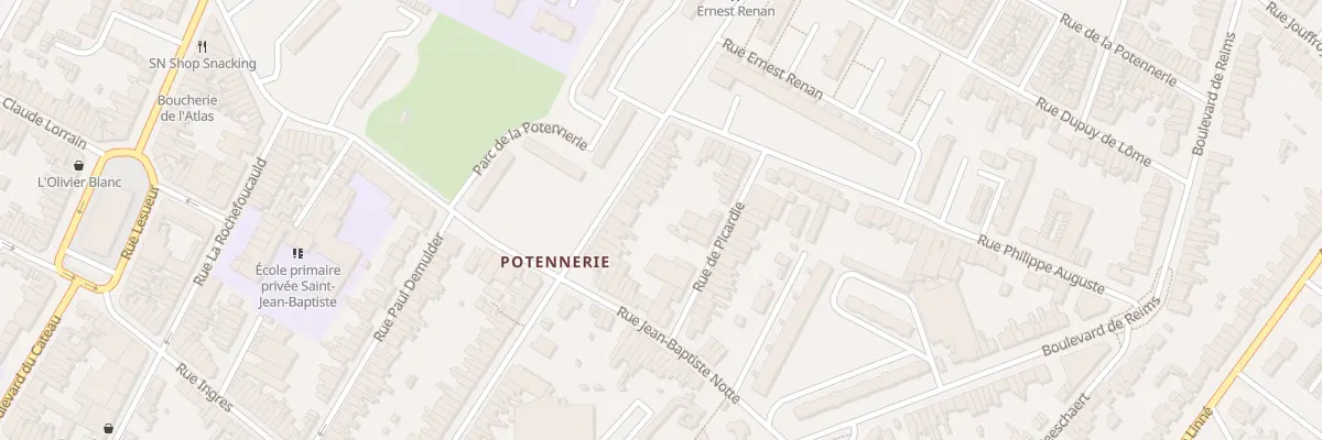 Plan du 239 Rue Montgolfier à Roubaix
