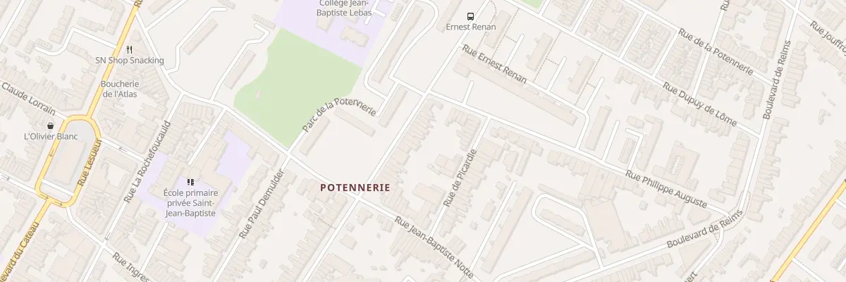 Plan du 233 Rue Montgolfier à Roubaix