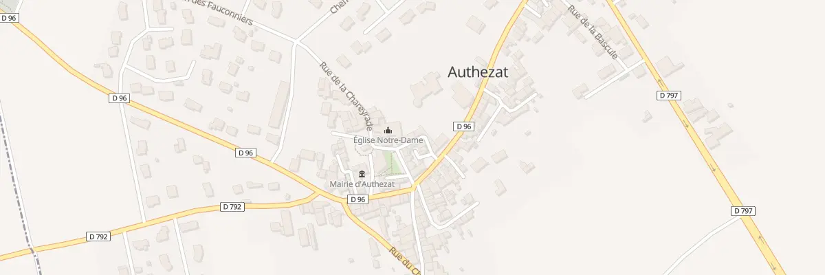 Plan du 6 Rue des Courtes à Authezat