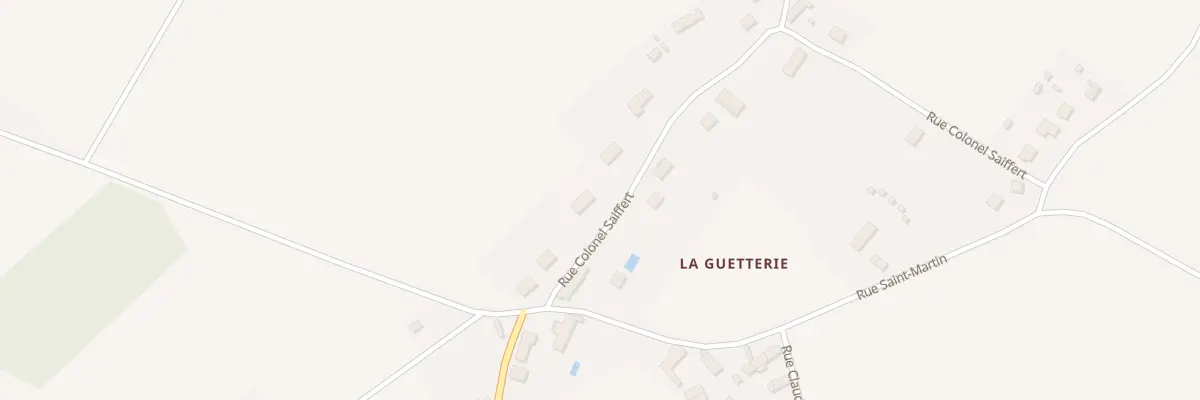 Plan du 6 Rue Colonel Saiffert à Chaumot