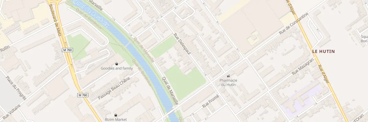 Plan du 169 Rue Delespaul à Roubaix
