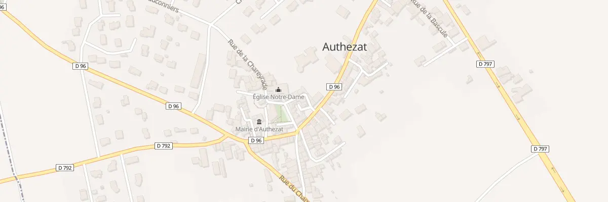 Plan du 7 Rue des Courtes à Authezat