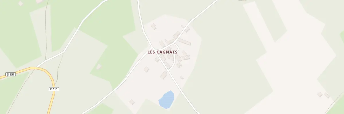 Plan du 88 Les Cagnats à Moutiers-en-Puisaye