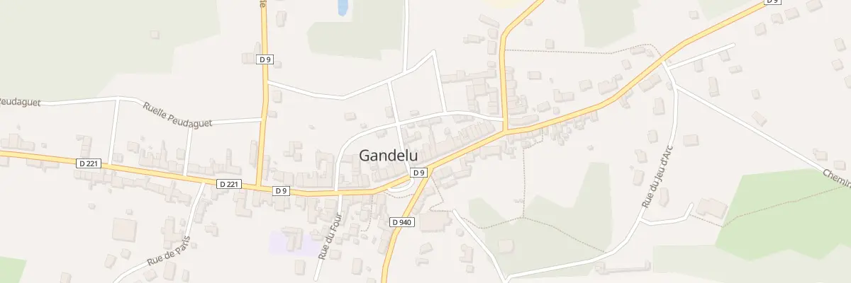 Plan du 22 Gr Grande Rue à Gandelu