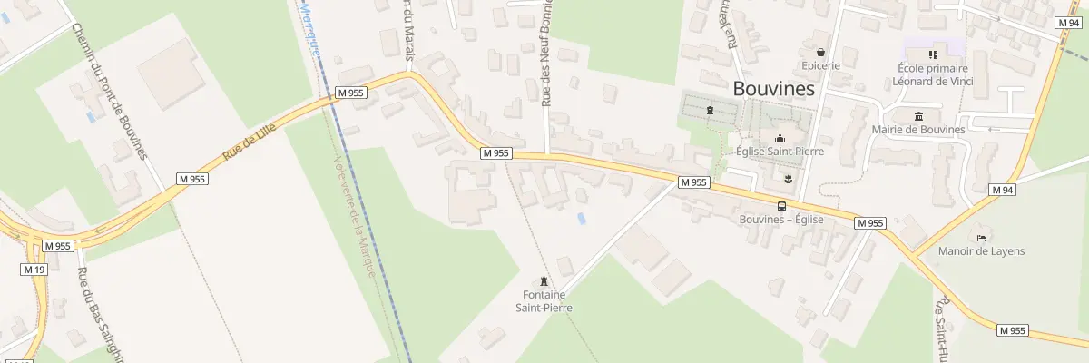Plan du 200 Rue Felix Dehau à Bouvines