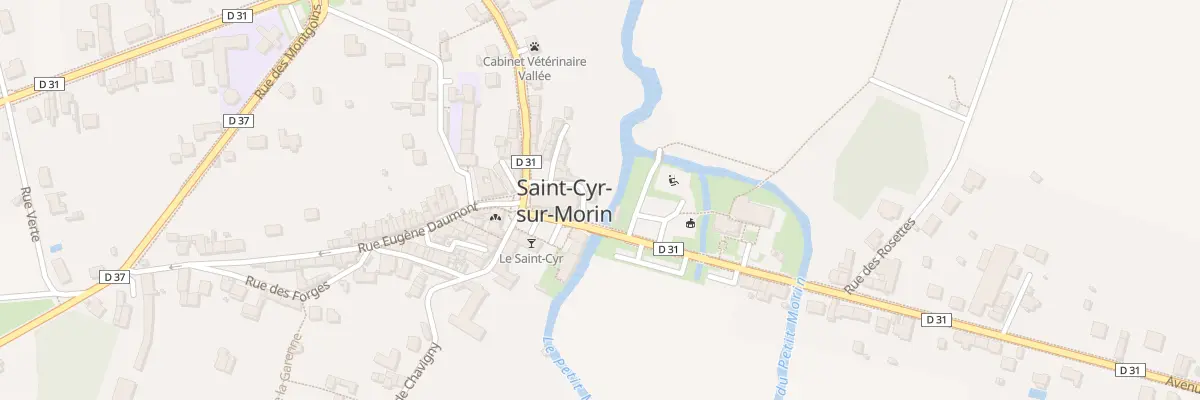 Plan du 1 Av Daniel Simon à Saint-Cyr-sur-Morin