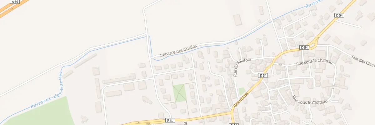 Plan du 14 Rue des Peupliers à Malintrat