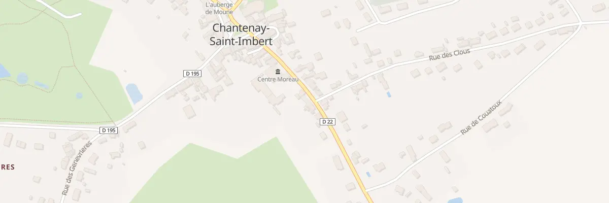 Plan du 19 Rue de la Poste à Chantenay-Saint-Imbert