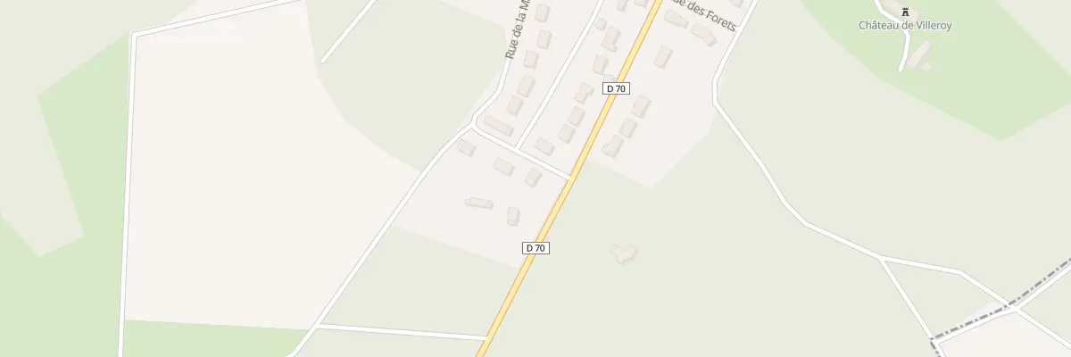 Plan du 16 Rue de la Haie Pelerine à Villeroy