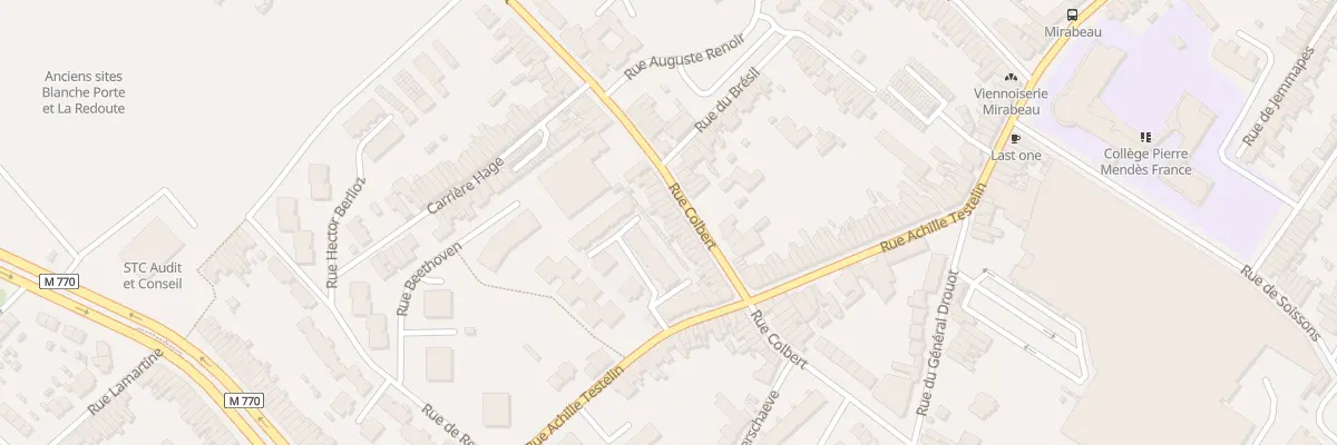 Plan du 362 Rue Colbert à Tourcoing