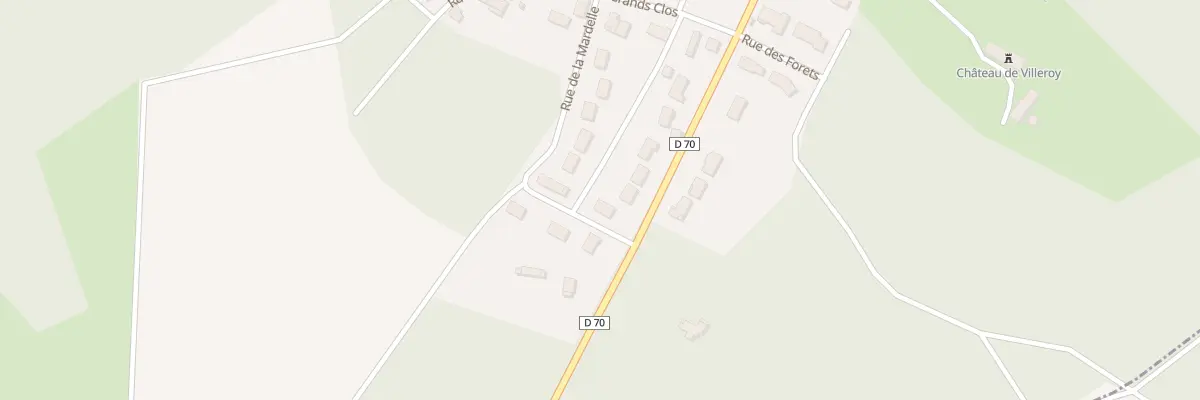 Plan du 14B Rue de la Haie Pelerine à Villeroy