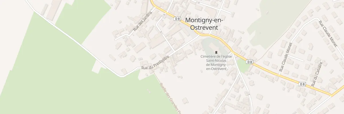 Plan du 99 Rue du Presbytere à Montigny-en-Ostrevent
