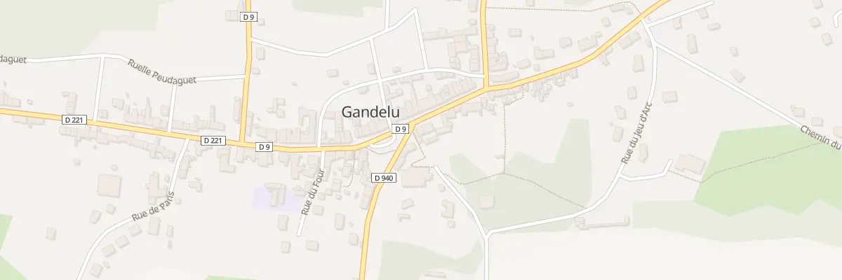 Plan du 3 Rue d’Orléans à Gandelu