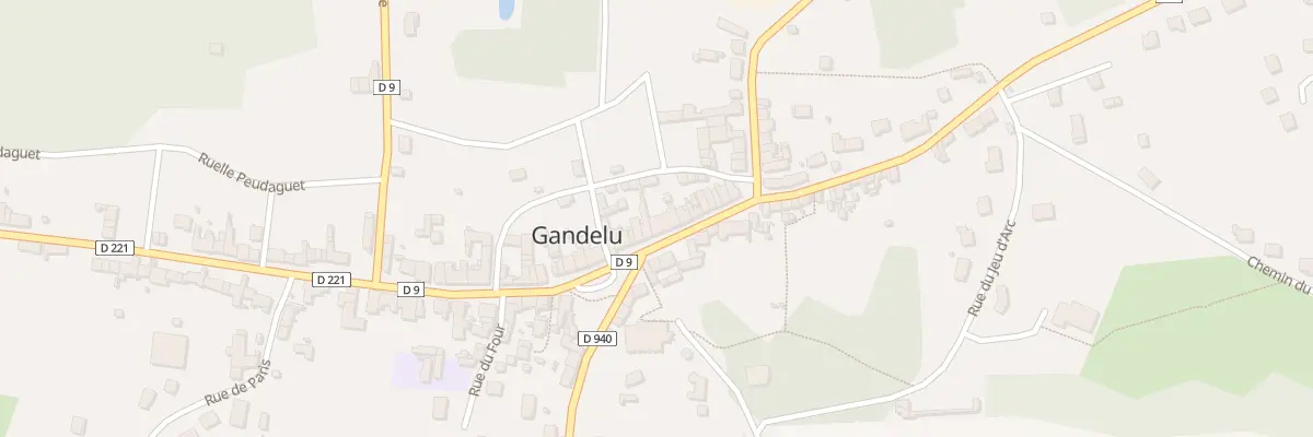 Plan du 18 Gr Grande Rue à Gandelu