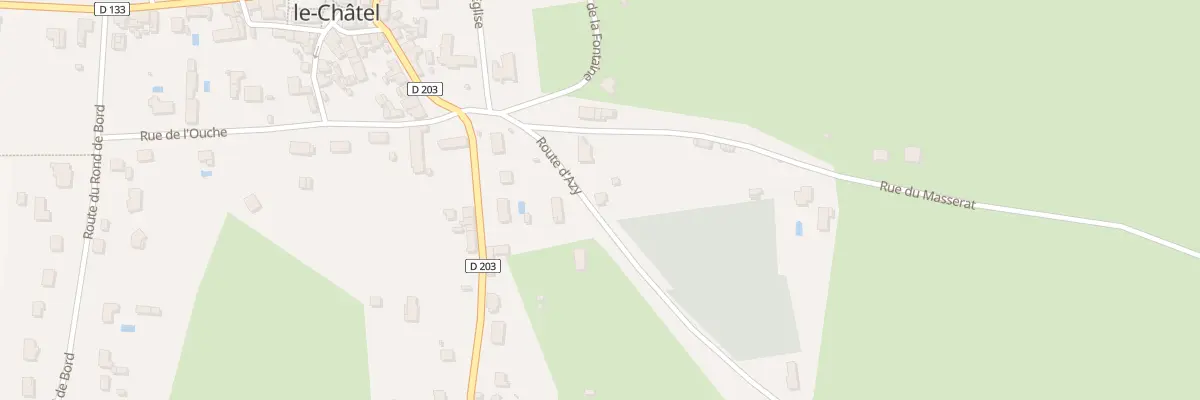 Plan du 3 Rte d’Azy à Saint-Parize-le-Châtel