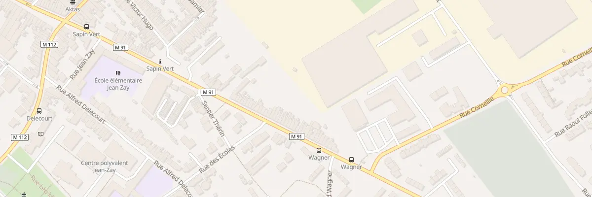 Plan du 450 Rue du Sapin Vert à Wattrelos