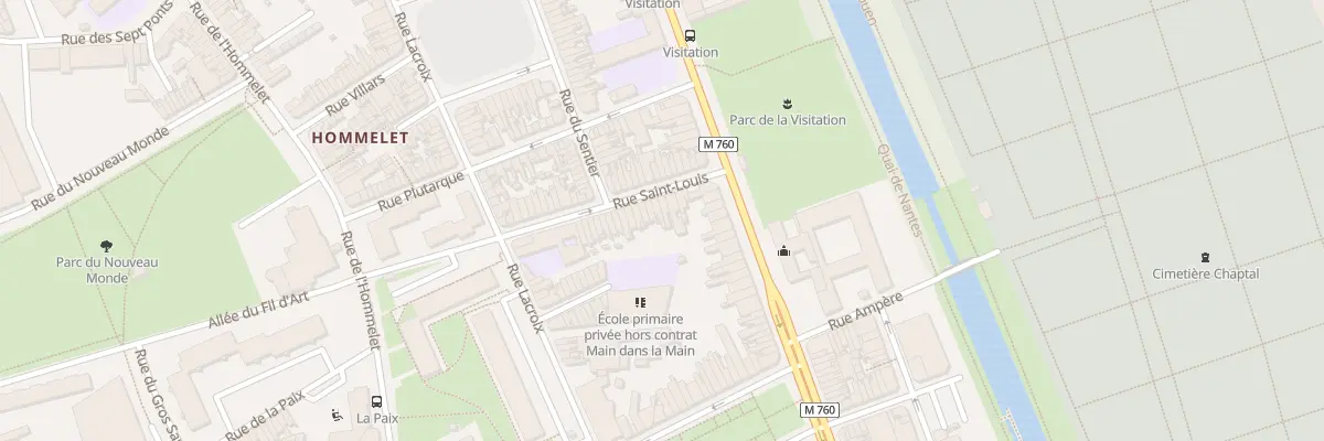 Plan du 62 Rue Saint-Louis à Roubaix
