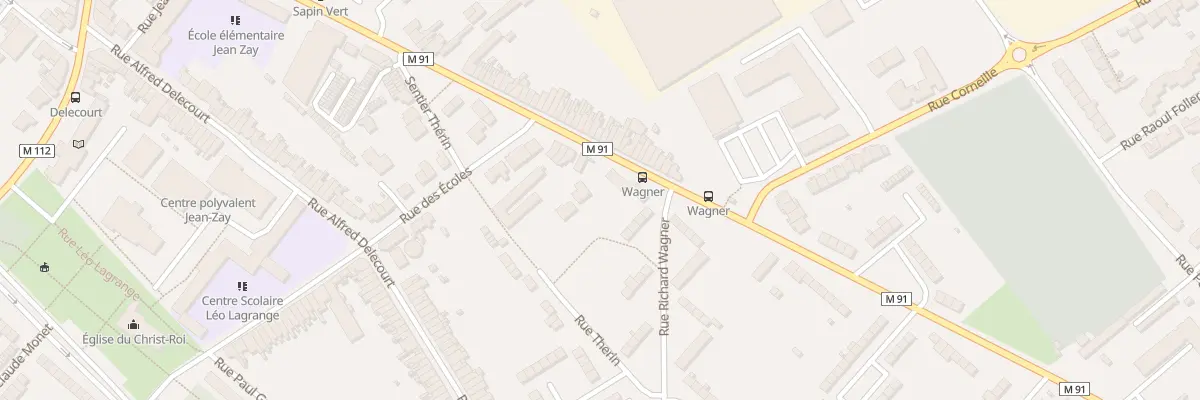 Plan du 301 Rue du Sapin Vert à Wattrelos