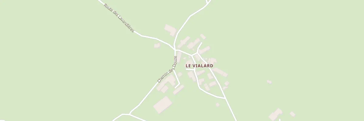 Plan du 5046 Le Vialard à Vieillespesse