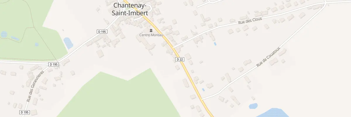 Plan du 23 Rue de la Poste à Chantenay-Saint-Imbert