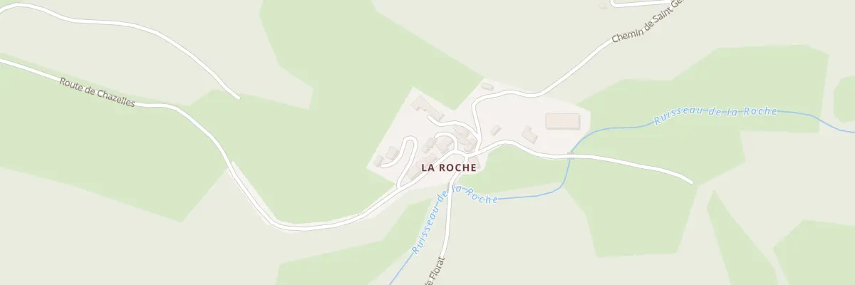 Plan du 5069 La Roche à Apchat
