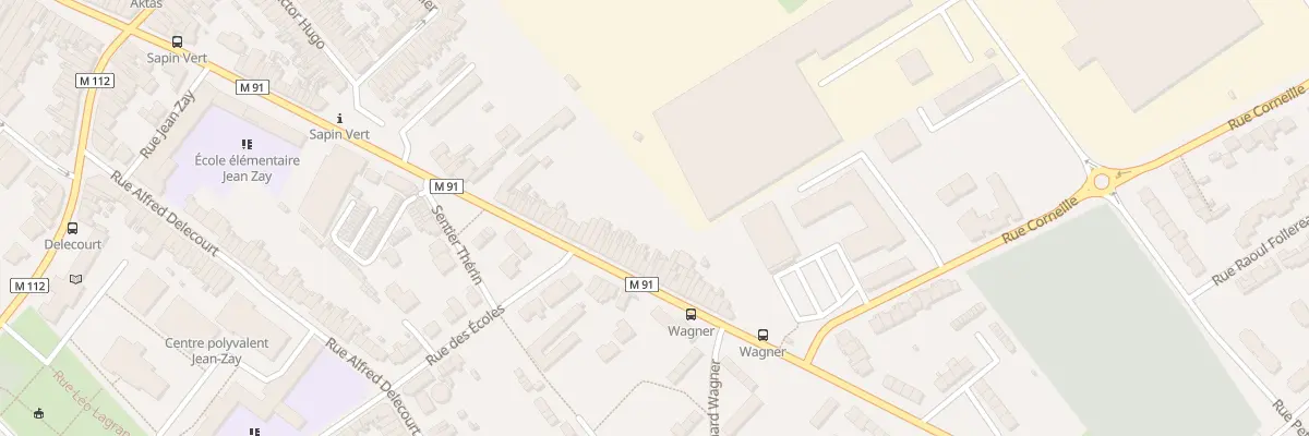 Plan du 444 Rue du Sapin Vert à Wattrelos