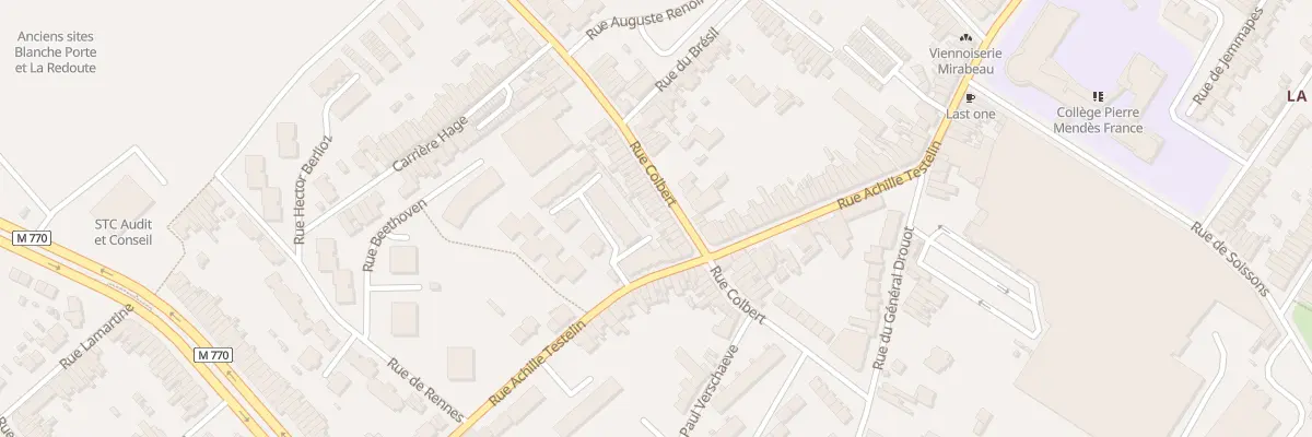 Plan du 378 Rue Colbert à Tourcoing