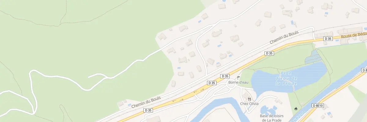 Plan du 6041 Peyrebrune à Lunas-les-Châteaux