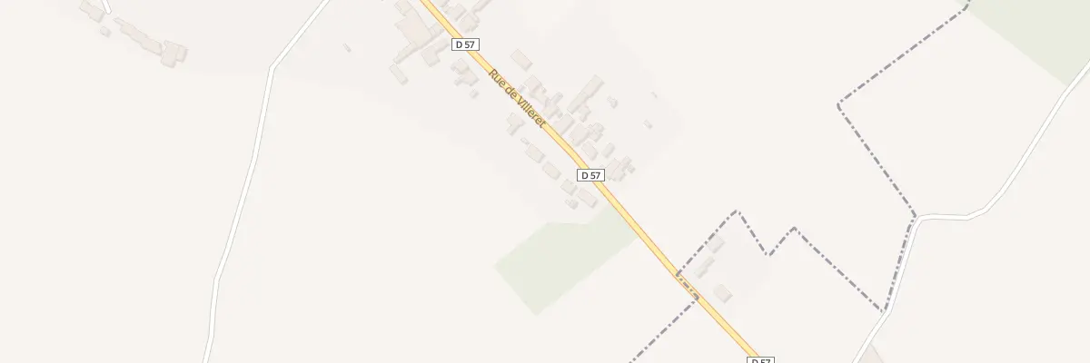 Plan du 36 Rue de Villeret à Hargicourt