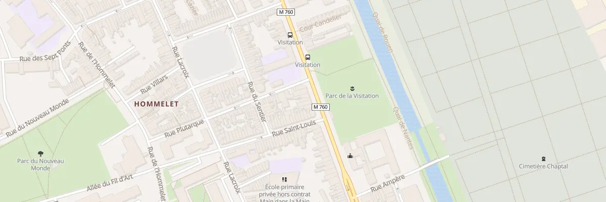 Plan du 149 Bd de Strasbourg à Roubaix