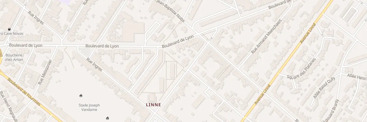 Plan du 18 Rue Carpeaux à Roubaix