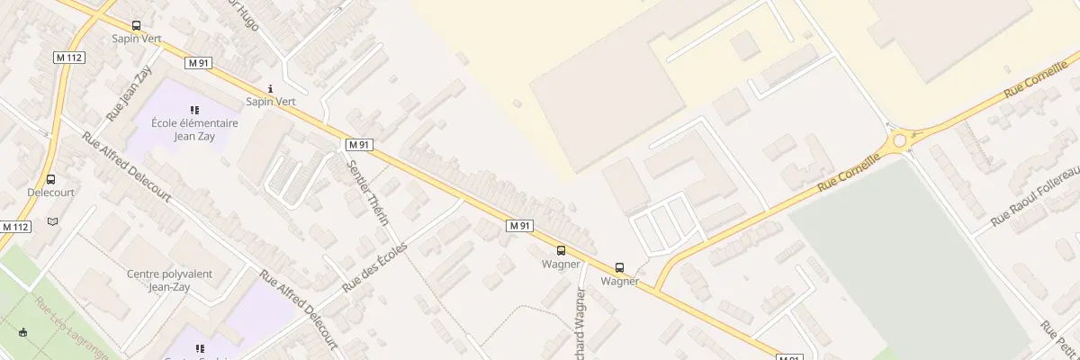 Plan du 440 Rue du Sapin Vert à Wattrelos
