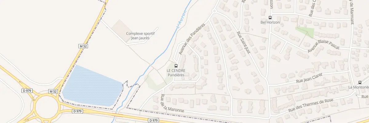 Plan du 47 Rue des Pandières au Cendre