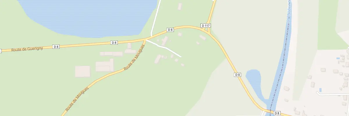 Plan du 2634 Rte de Guérigny à Parigny-les-Vaux