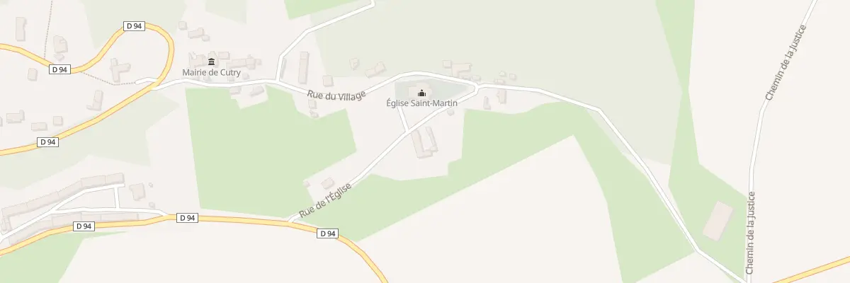 Plan du 2 Rue de l’Eglise à Cutry