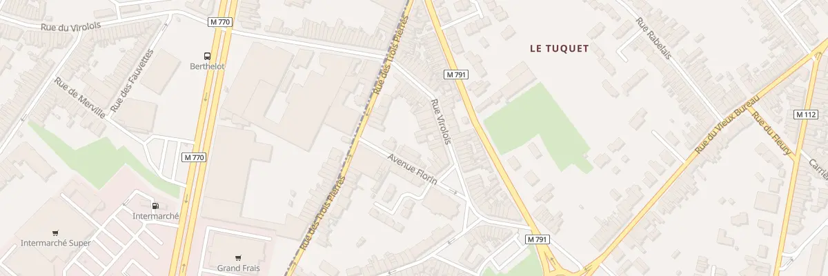 Plan du 17 Rue du Virolois à Wattrelos