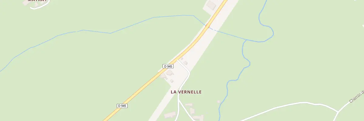 Plan du 15 Che de la Vernelle à Souvigny