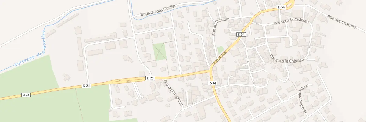 Plan du 4 Rue des Peupliers à Malintrat